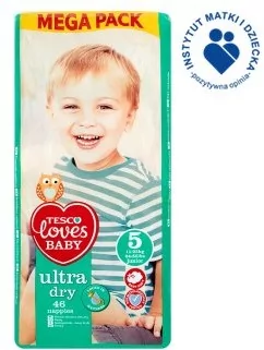 tesco pampers 5 150 sztuk