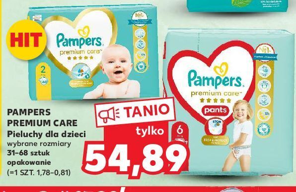 pampers 2 cena kaufland