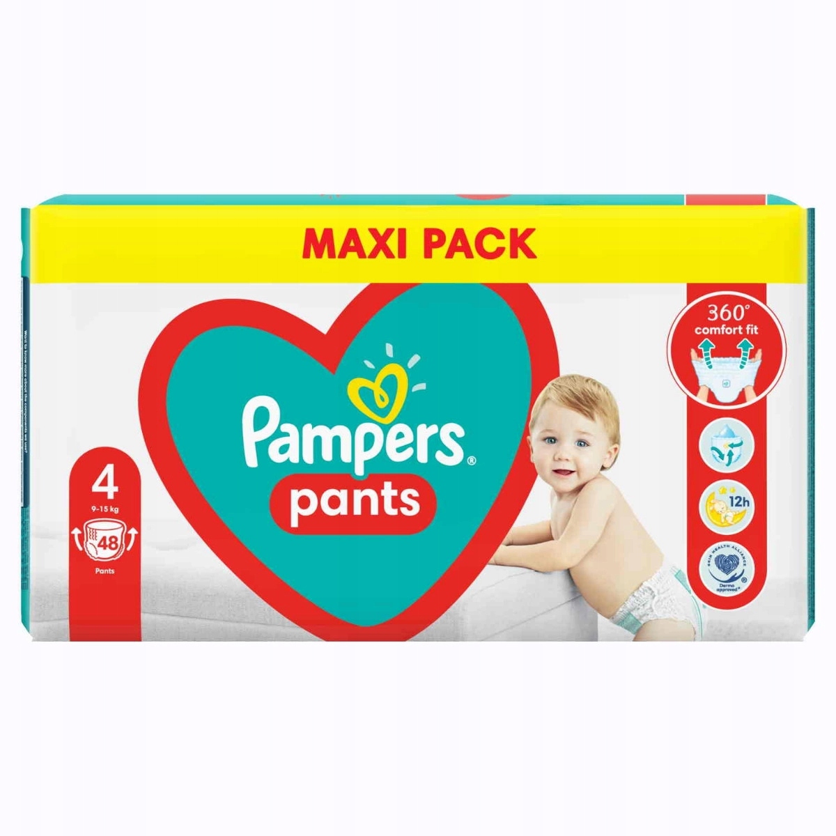 pieluchy pampers 4 pants