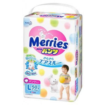 MERRIES PL 9-14 kg 50pc