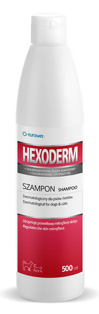 hexoderm szampon z olejkiem kokosowym