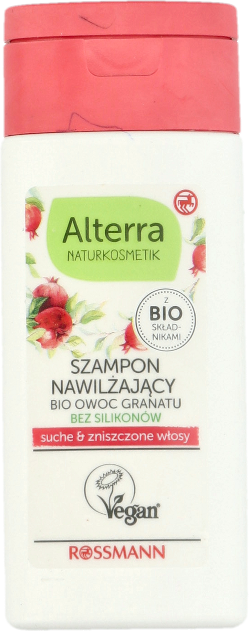 alterra odżywka nawilżająca do włosów granat bio i aloes bio