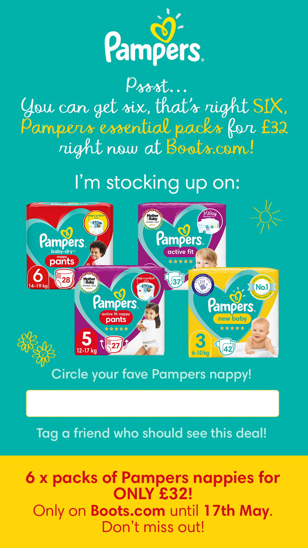 pampers vouchers