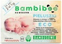 bambiboo newborn pieluchy bambusowe