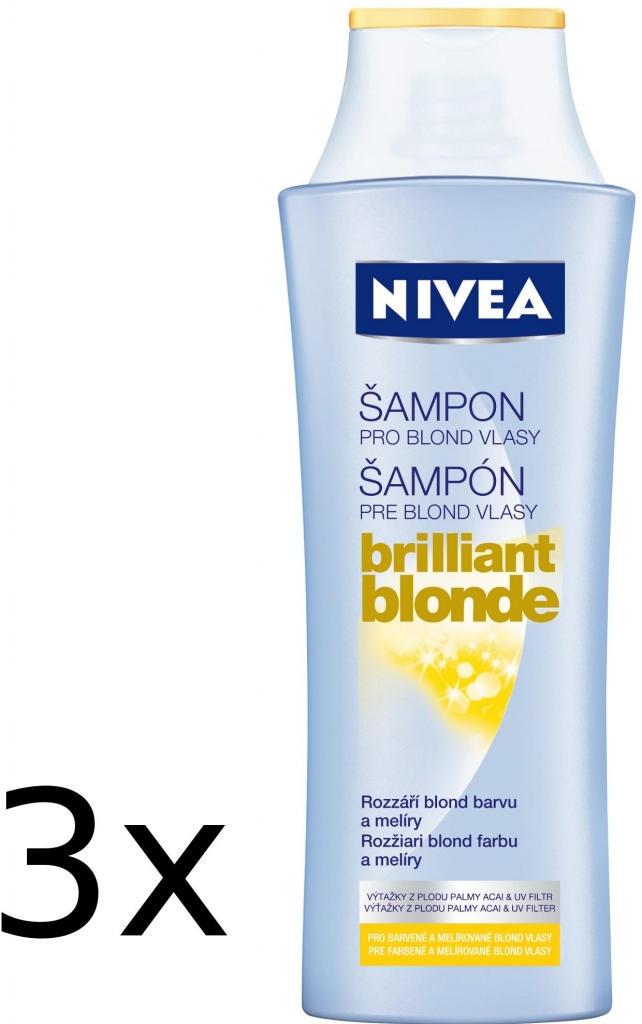 nivea brilliant blonde szampon rossmann