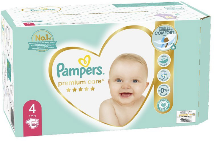 pampers 4 104 szt