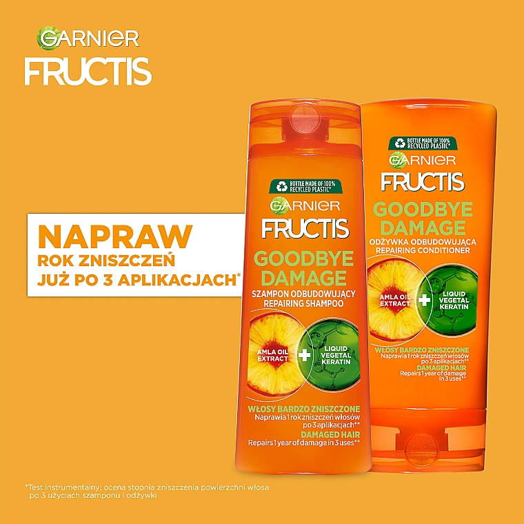 szampon garnier fructis goodbye damage sklad