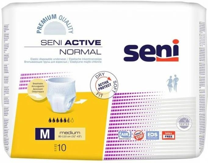 sensi pieluchomajtki seni active 10 szt