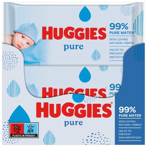 chusteczki nawilżane woda huggies