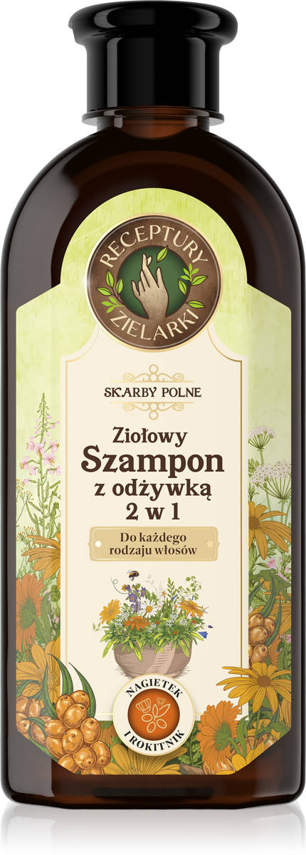 przepis na ziołowy szampon