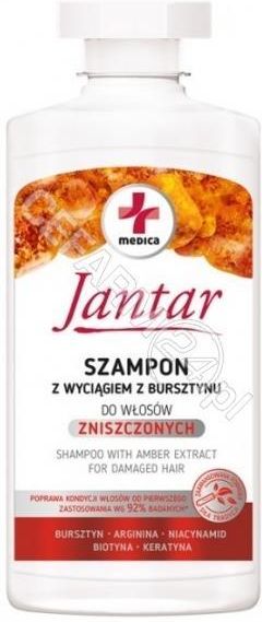 armona jantar medica szampon z wyciągiem z bursztynu do włosów