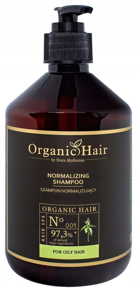 organic hair normalizujący szampon do włosów