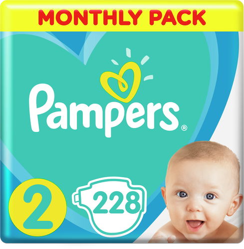 pampers new baby 228