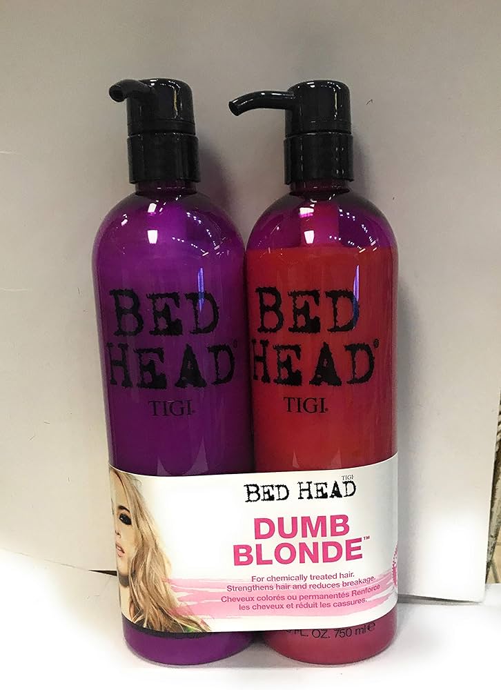 tigi bed head dumb blonde szampon odżywka