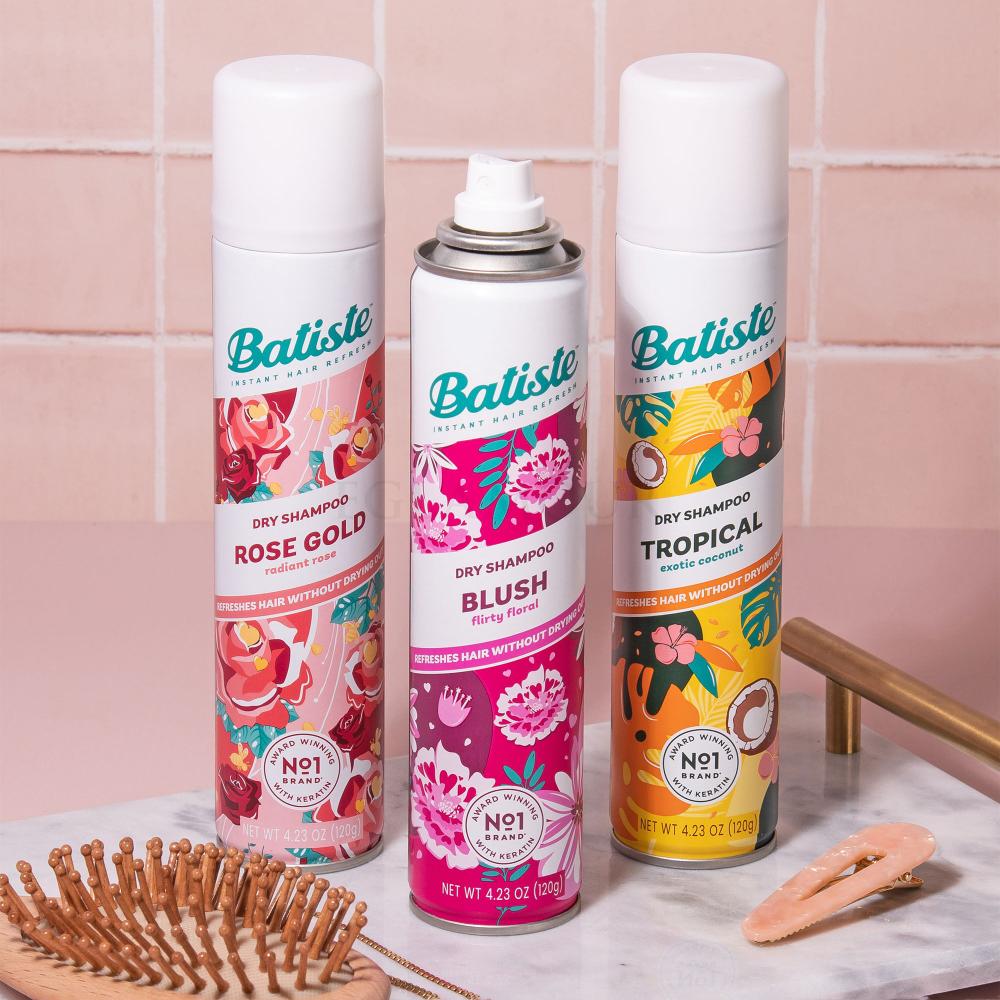 szampon batiste rose gold natura