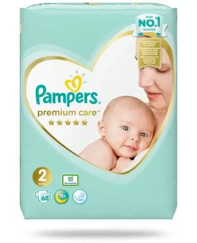 pampers 2 68 sztuk cena