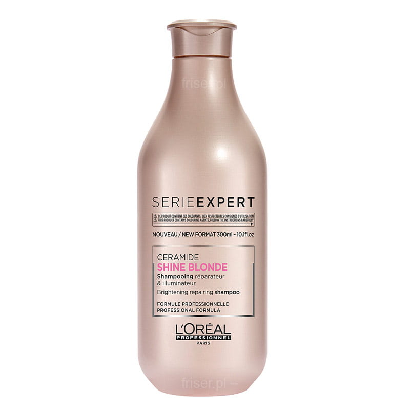 loreal shine blonde szampon regenerujący do włosów blon