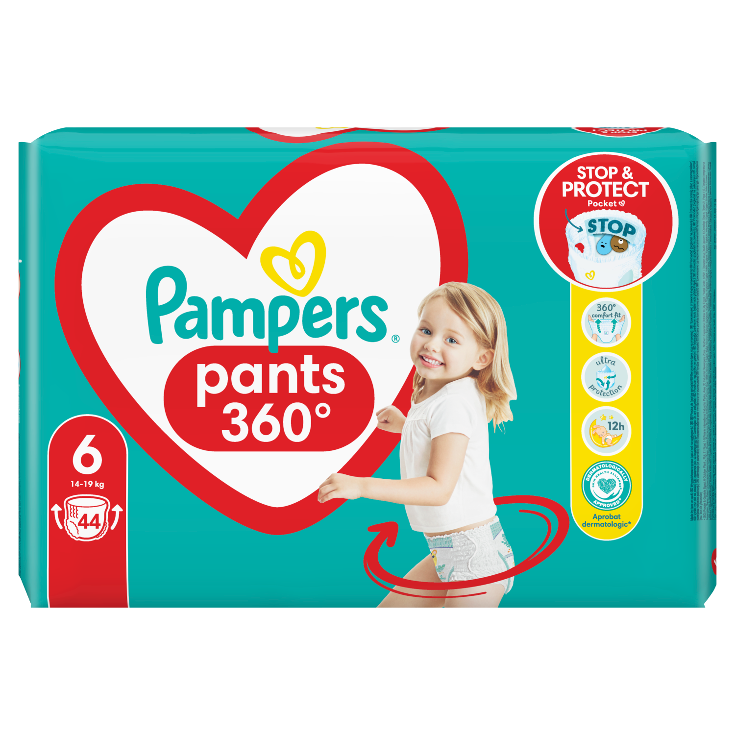 pieluchomajtki pampers 6 wyglad