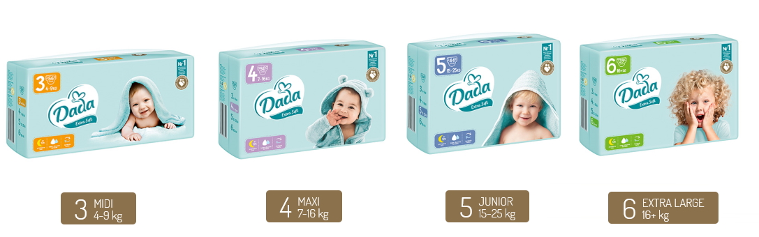 oficeal dada pampers