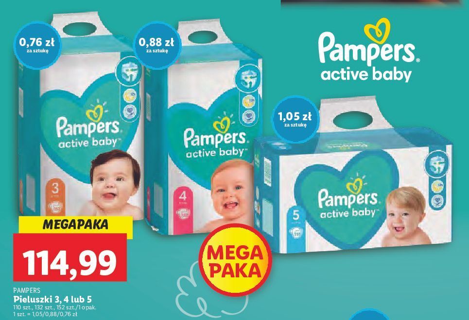 mega paka pampers lidl