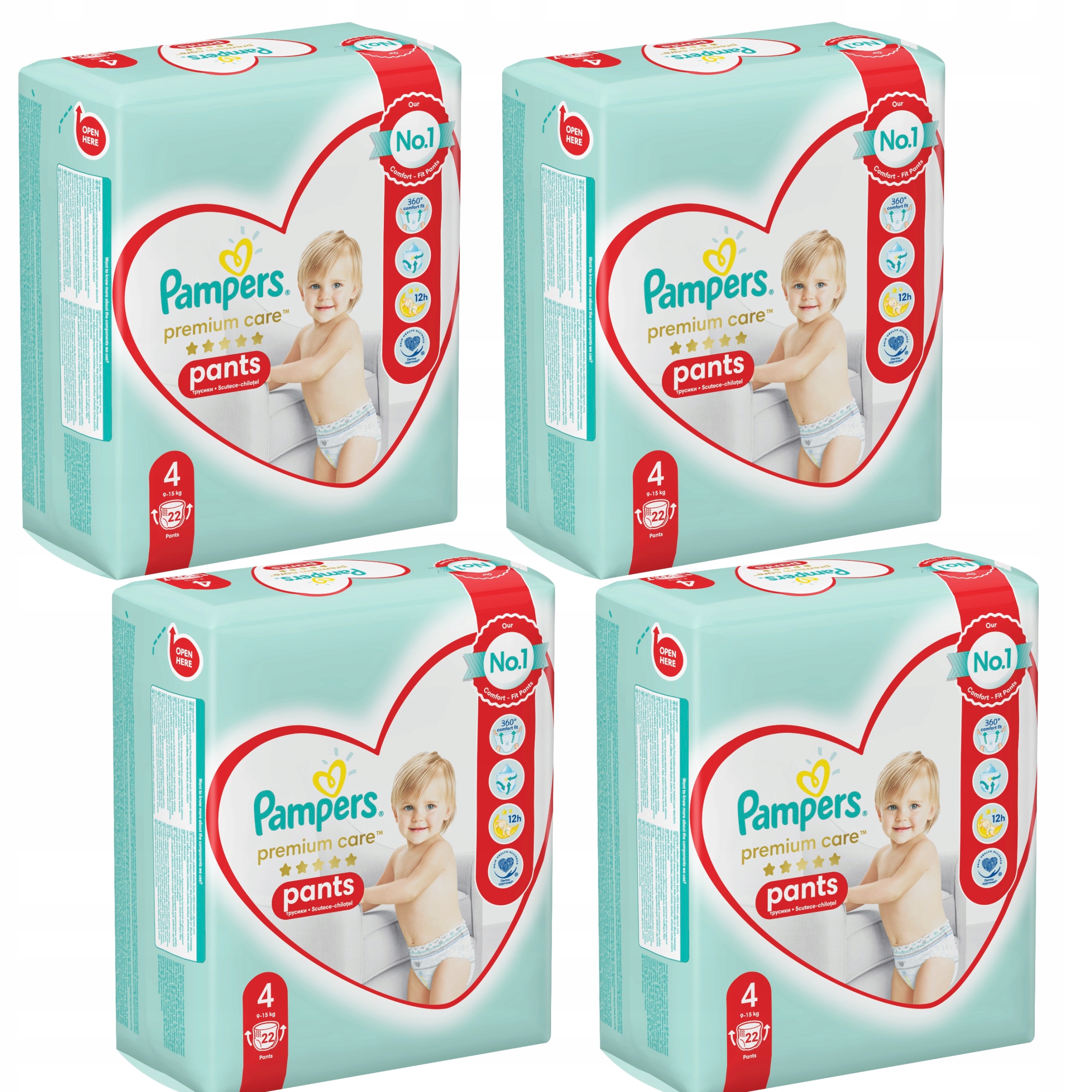 pampers pants 4 88 sztuk