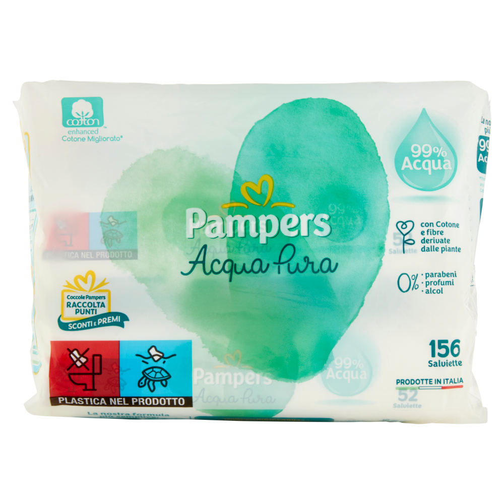 pampers aqua pure italia