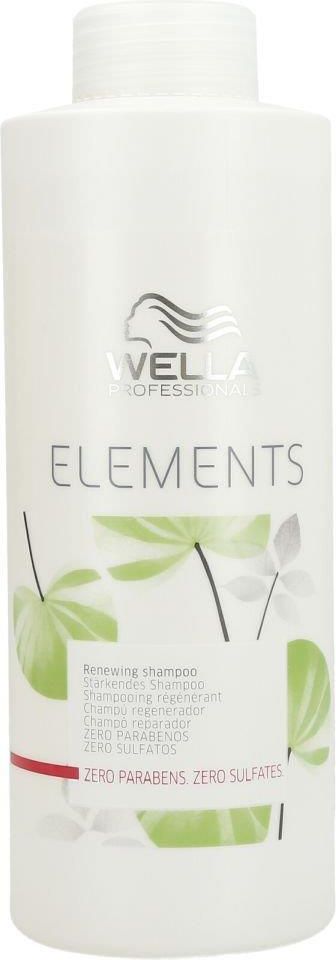 wella professionals elements szampon odbudowujący włosy bez sulfatów i parabenów