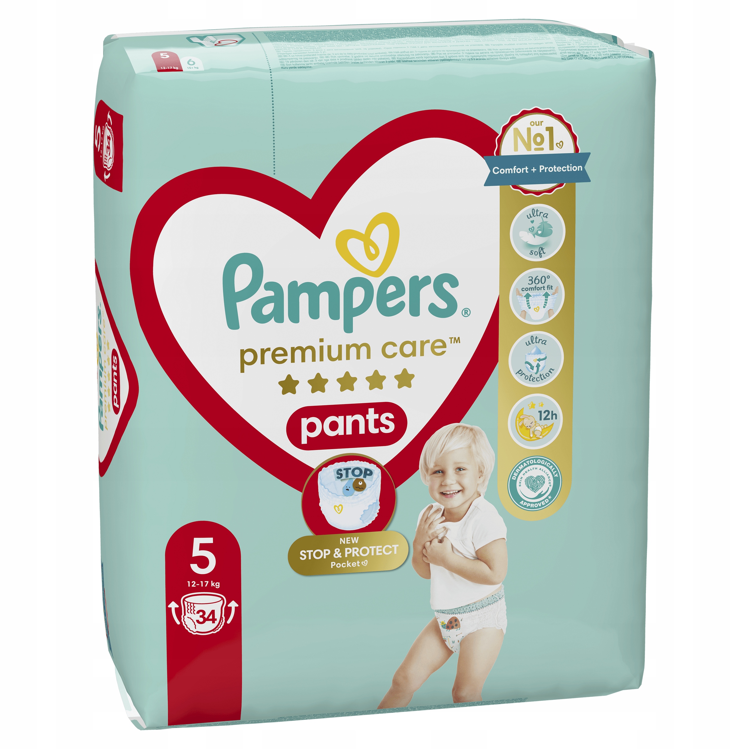 pampers przecieka tyłem