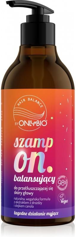 onlybio szampon do włosów przetłuszczających się 250 ml