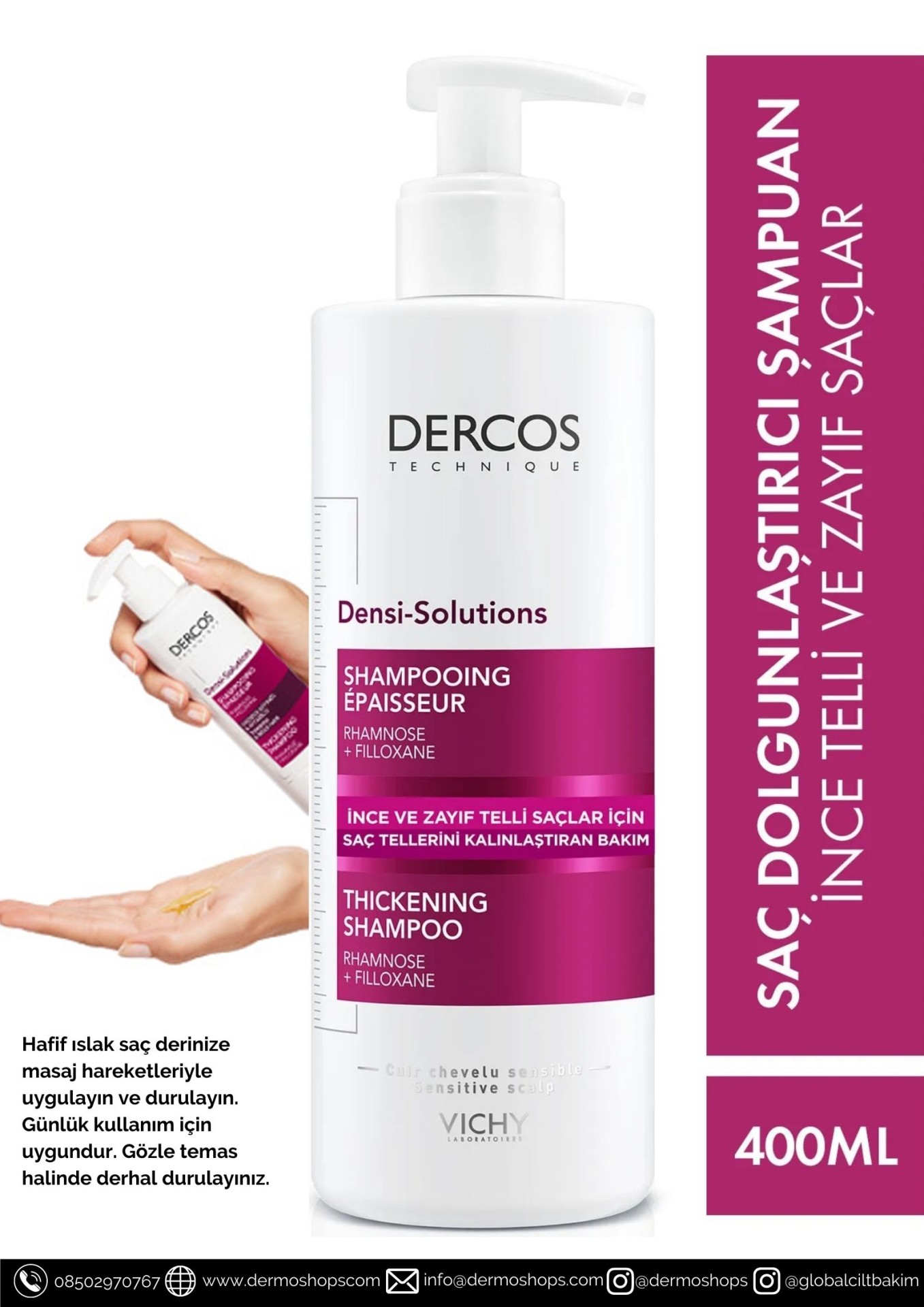 szampon vichy densi solutions