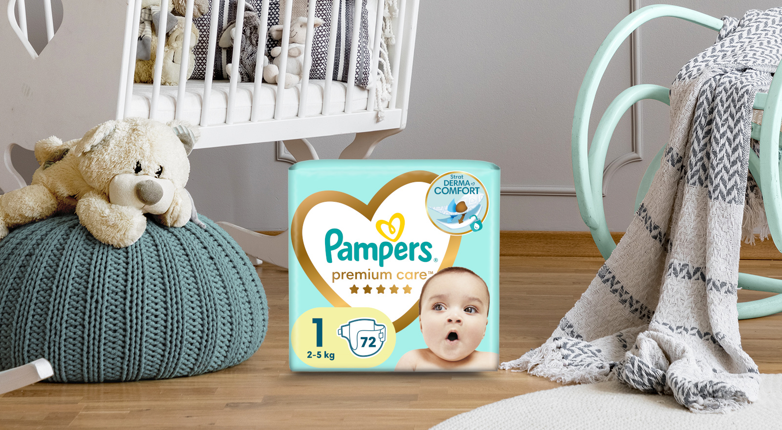 najnowsze ulepszenie pieluszek pampers