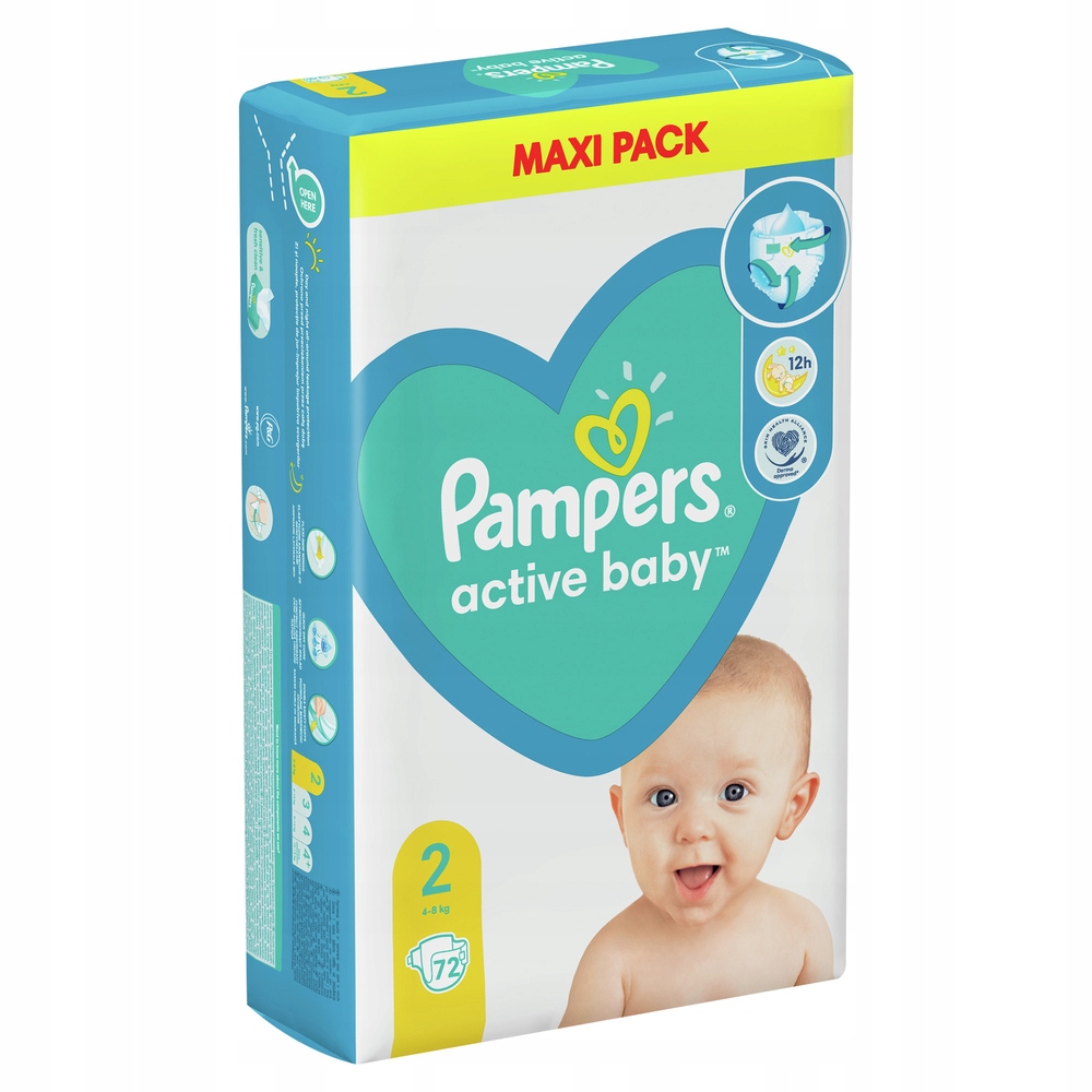 pampers actibe baby 2