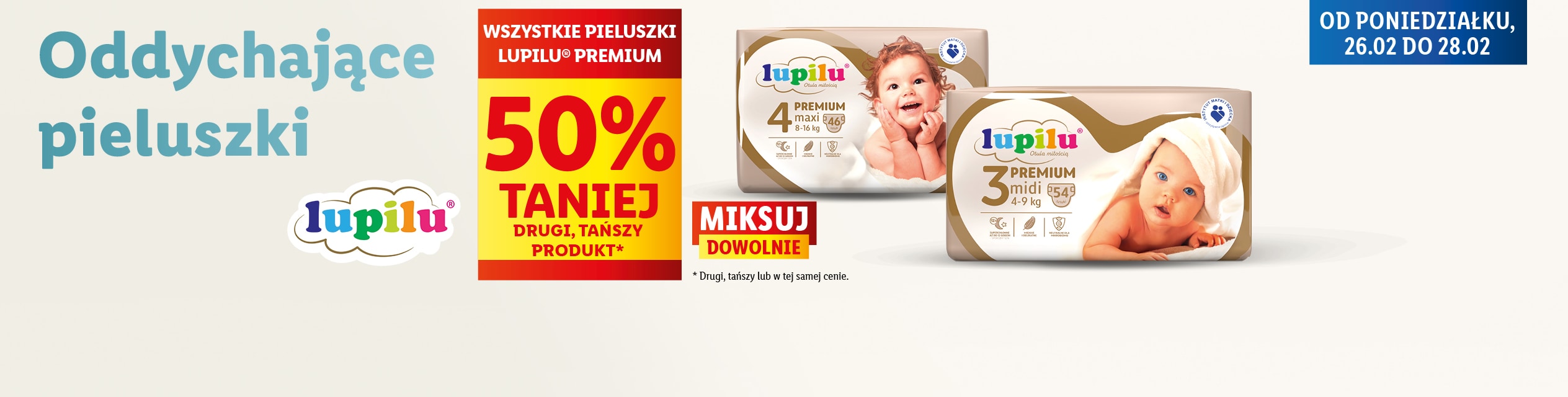 lupilu lidl pieluchy 3 za 20.99