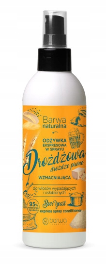 odżywka do włosów piwna