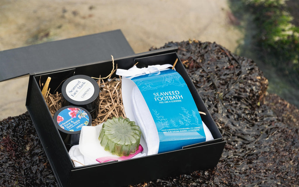 pamper yourself in a seaweed spa