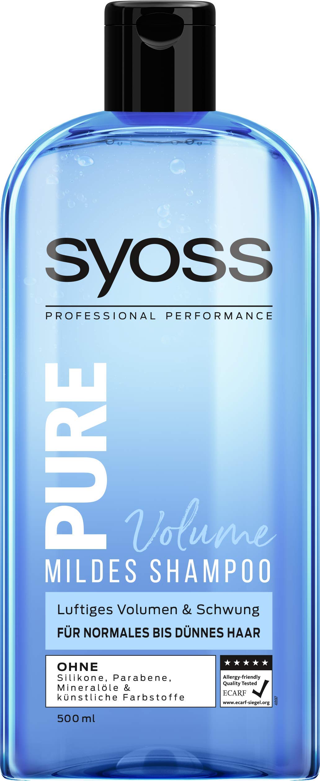 syoss pure volume szampon opinie