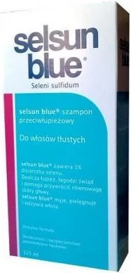 selsun blue szampon do włosów tłustych 125 ml