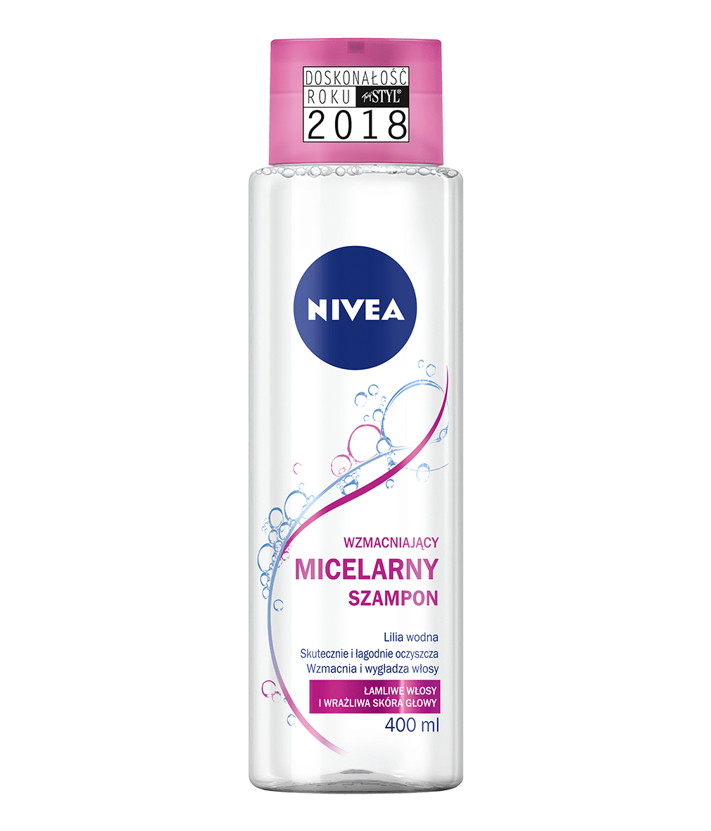 nivea wzmacniający micelarny szampon