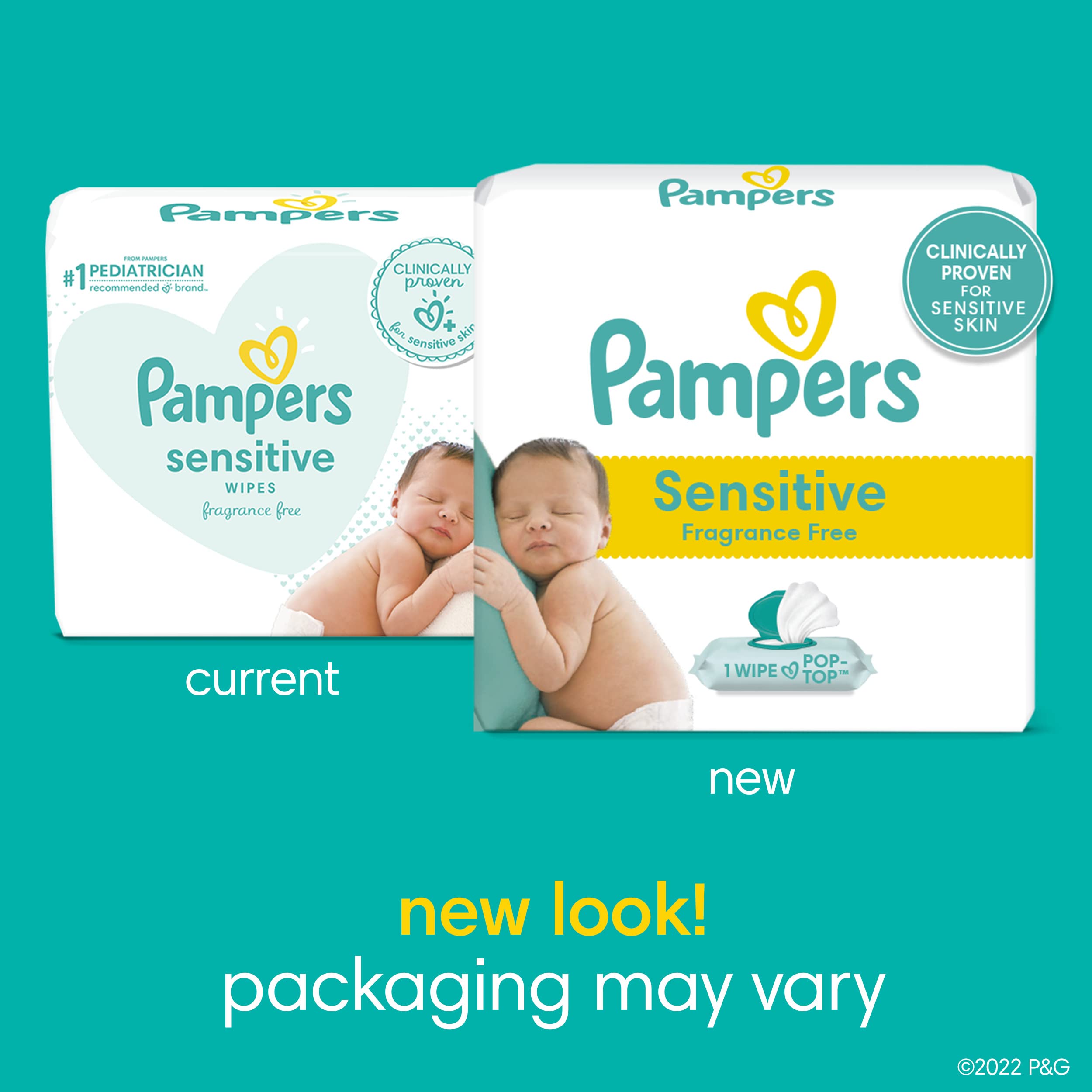 pampers sensitive 56 sztuk