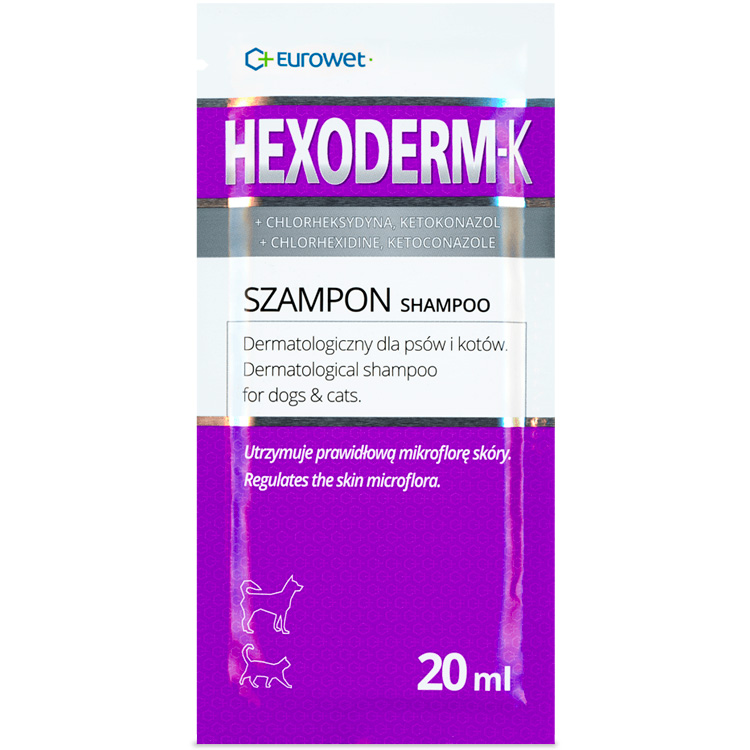 szampon dermatologiczny dla psow hexoderm duzy promocja