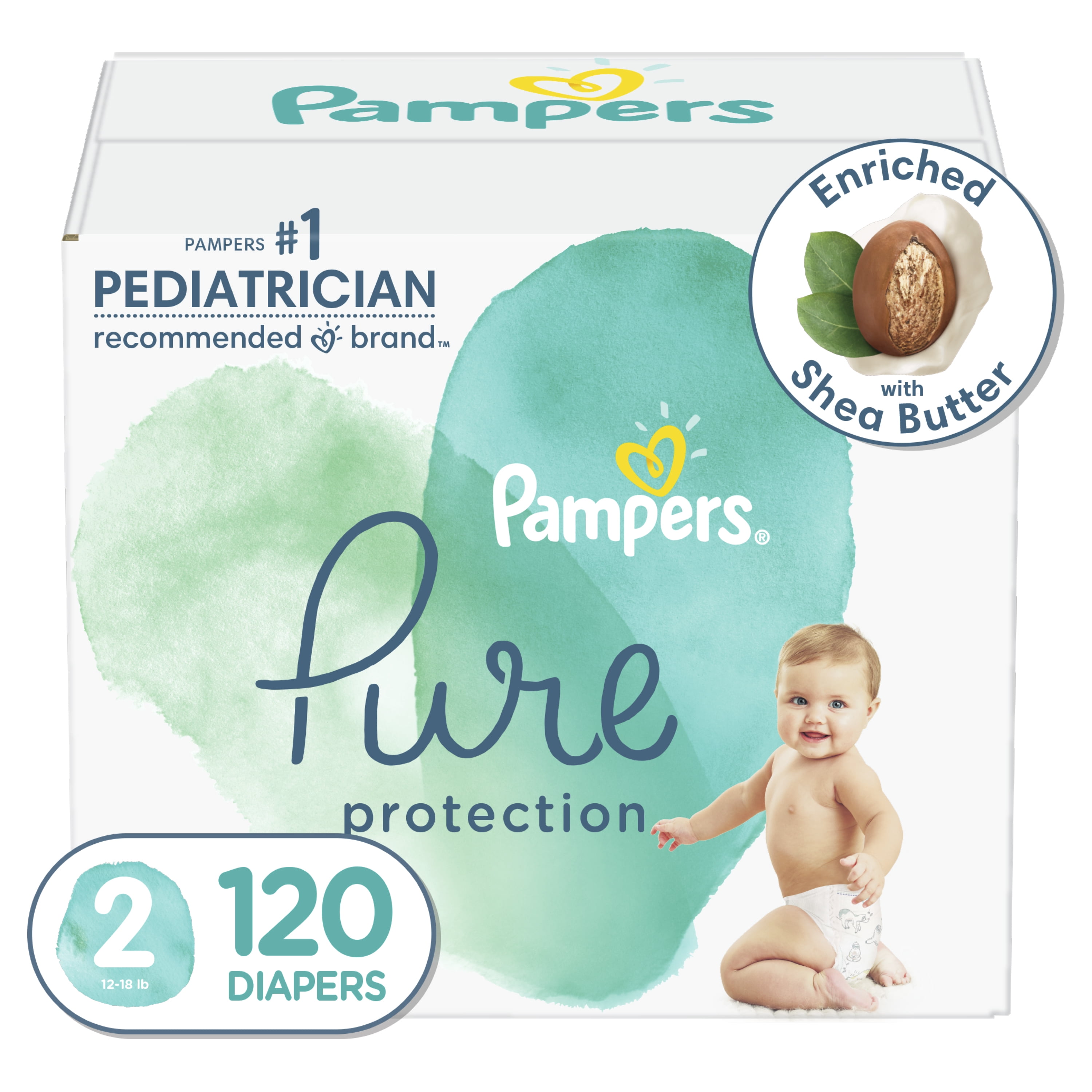 pampers pure 2 cena