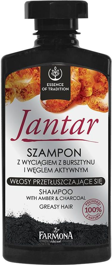 szampon jantar wlosy tluste