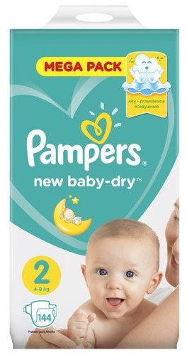 pampers new baby dry 2 144