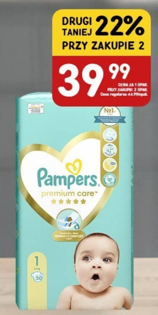 pieluchy pampers care najtaniej w sieci