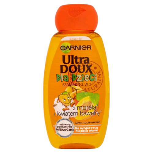 garnier ultra doux szampon dla dzieci morela