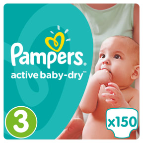 pampers active baby 3 150 szt