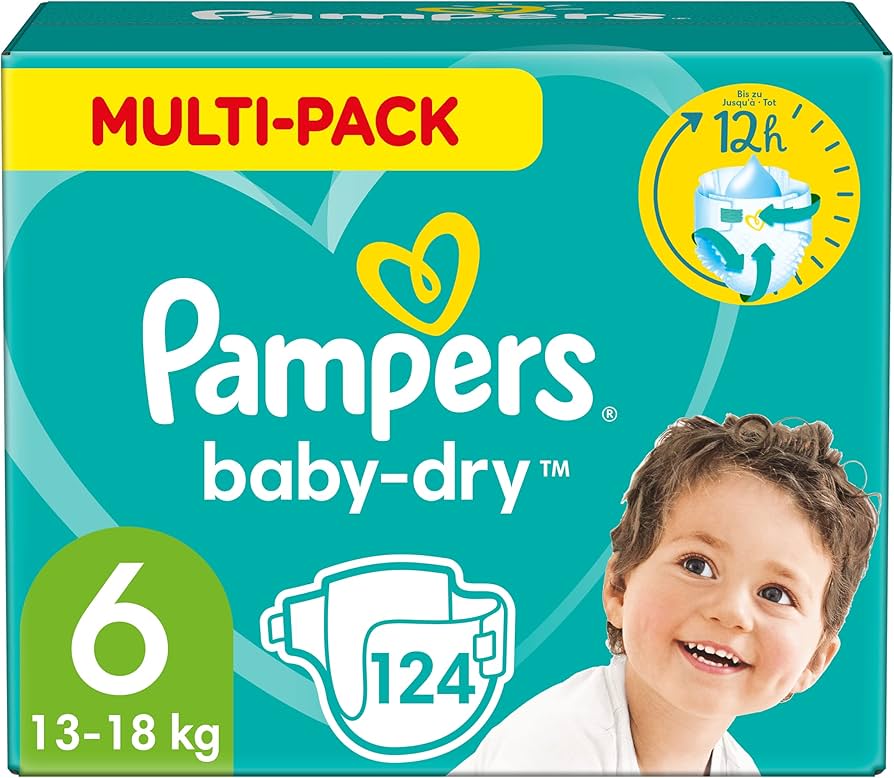 pampers pudło