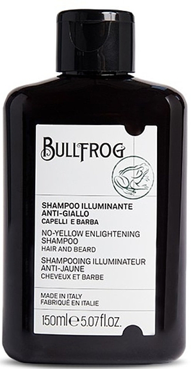 bullfrog nourishing restorative shampoo szampon odżywczy do włosów i brody