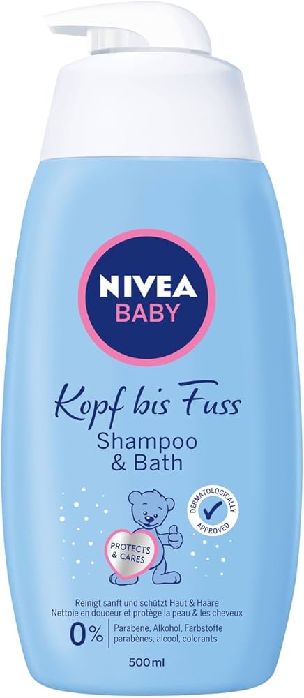 delikatny szampon łagodzący nivea baby