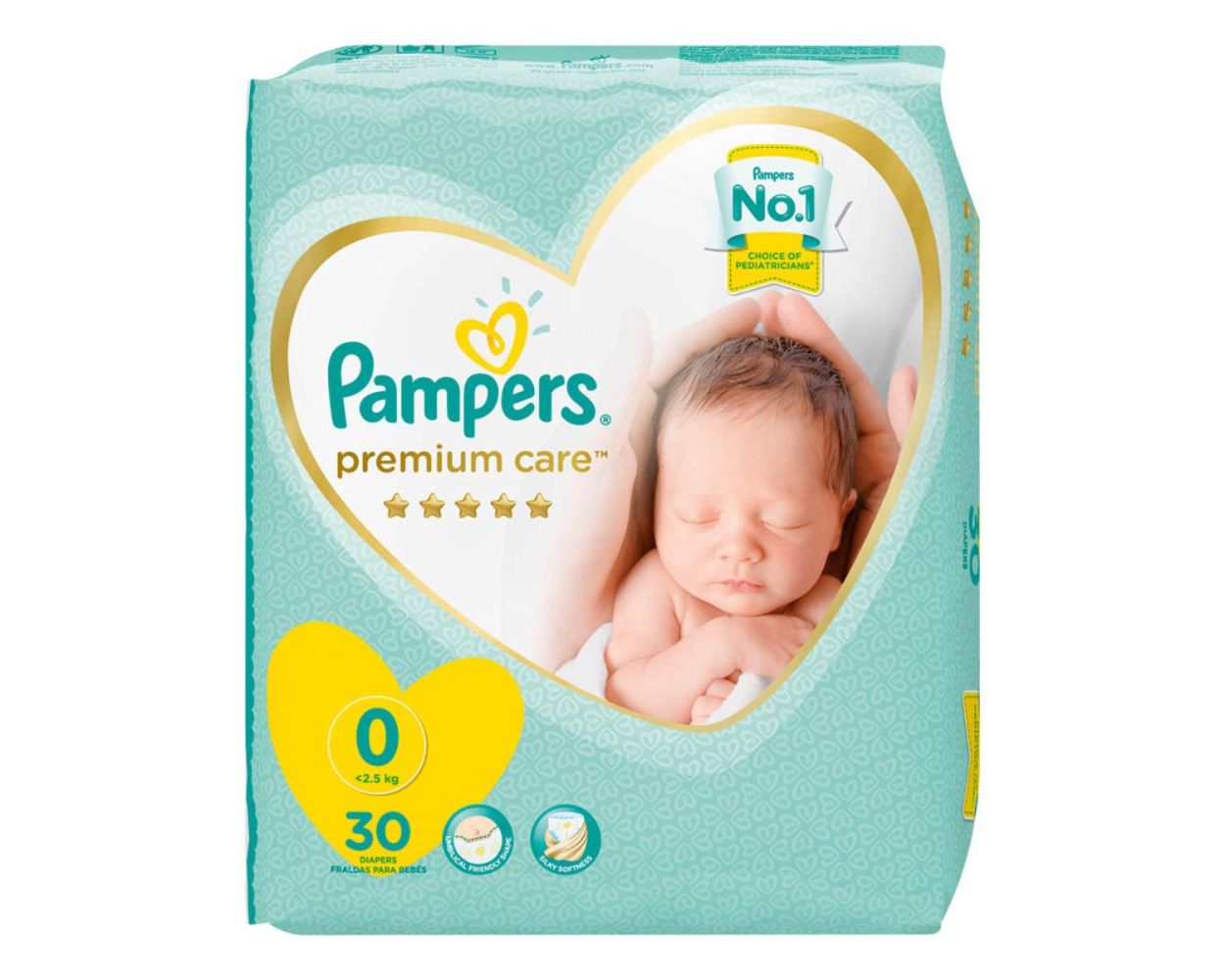 pampers premium care 0 ile kg